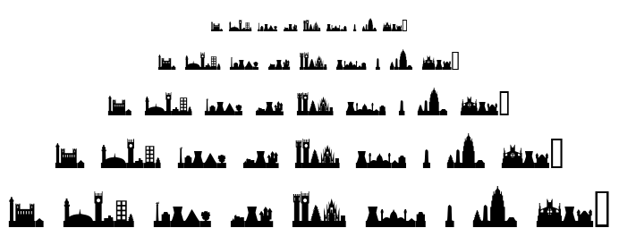 Cityscape font