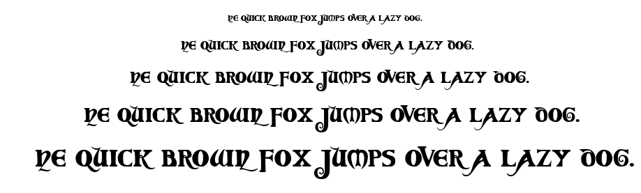 coverack font