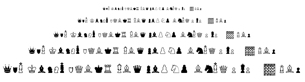 Chess TFB font