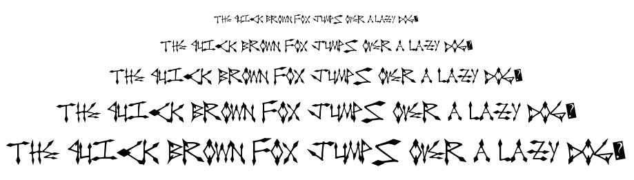 Diamond Cut font