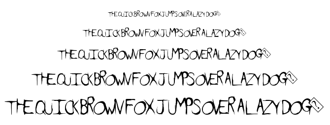 Dirty Feature font