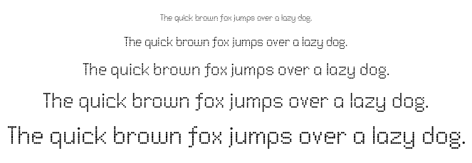 Dited font