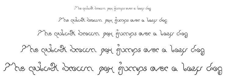 ethereal sky font