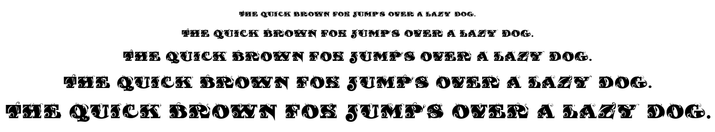 Fantastic MF font