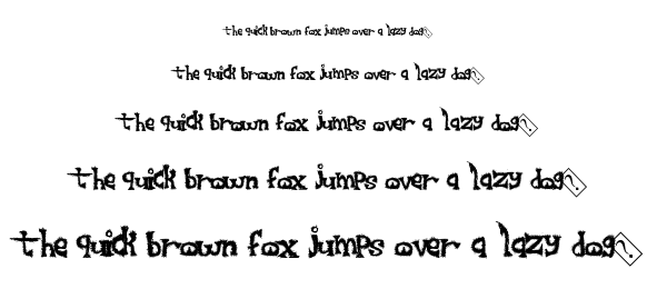 FurrySack font