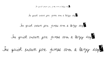 Gift Exchange font