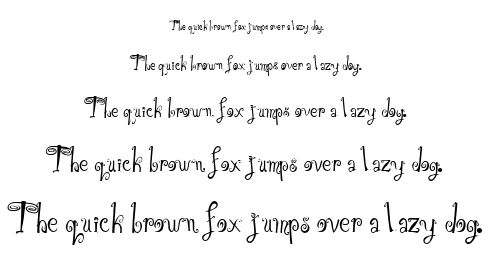 Christmas/Flakes font