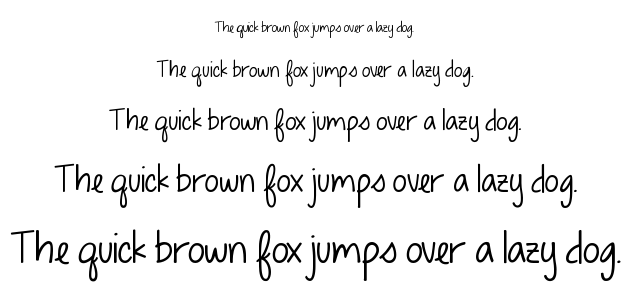 KG Begin Again font