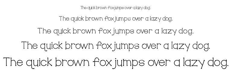 KG True Colors font