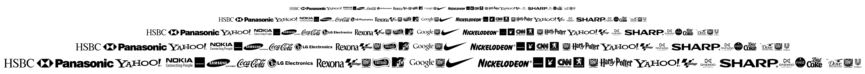 Logos TFB font