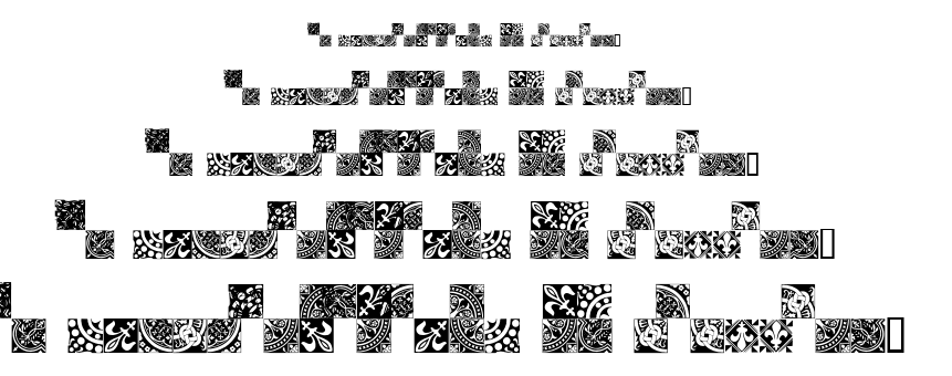 Medieval Tiles font