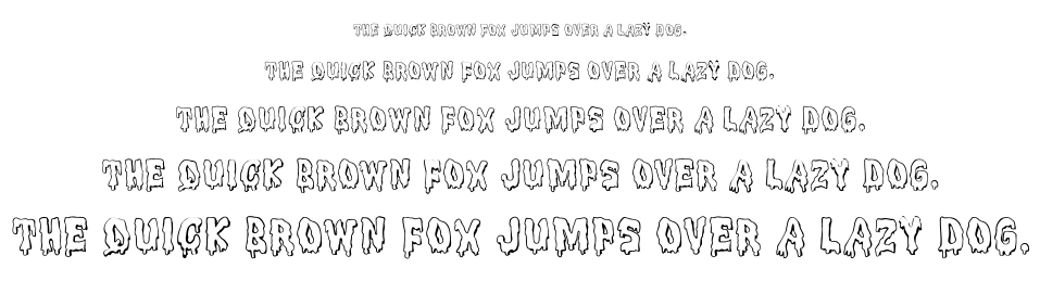 Meltdown MF font