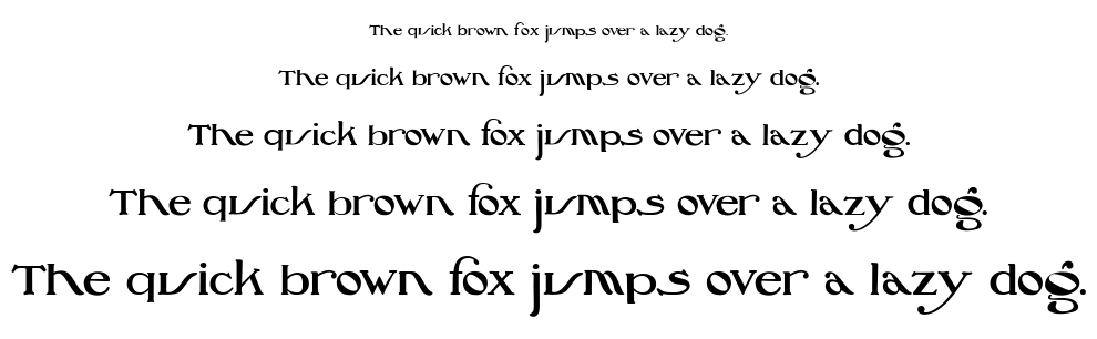 Oz’sWizard font