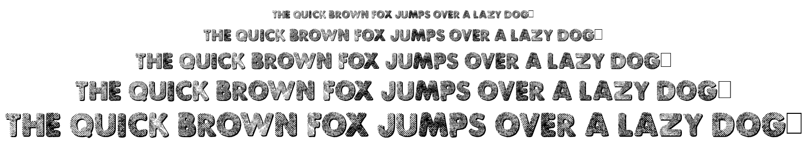 Punk Dots font