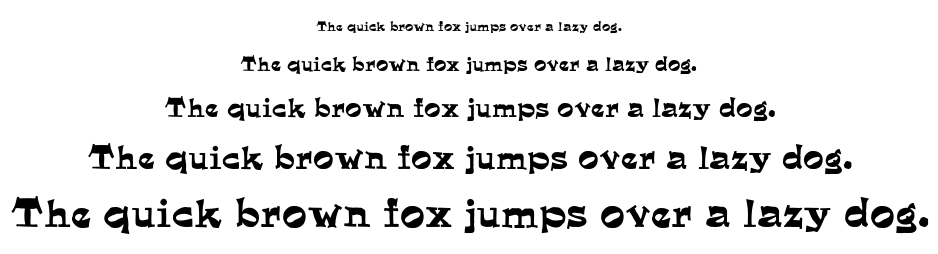 Quaint font