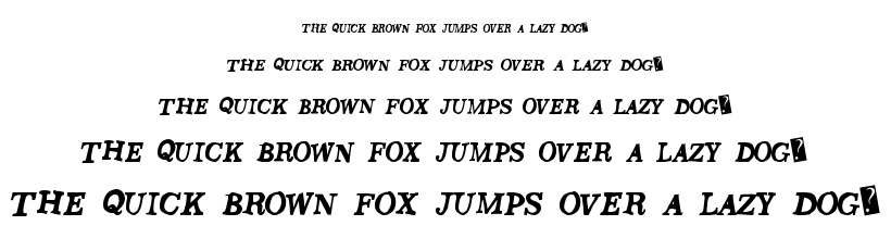 Saturday Evening font