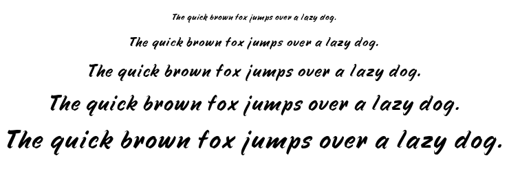 Speedline font