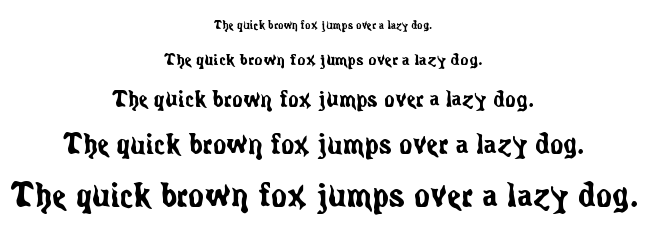 Spirits font