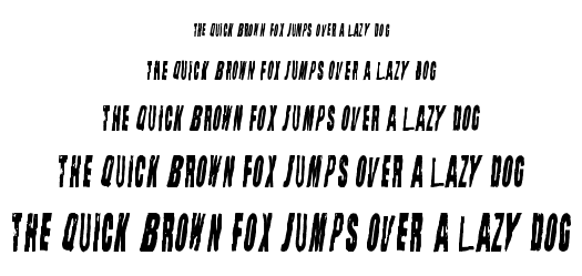 Straight Face font