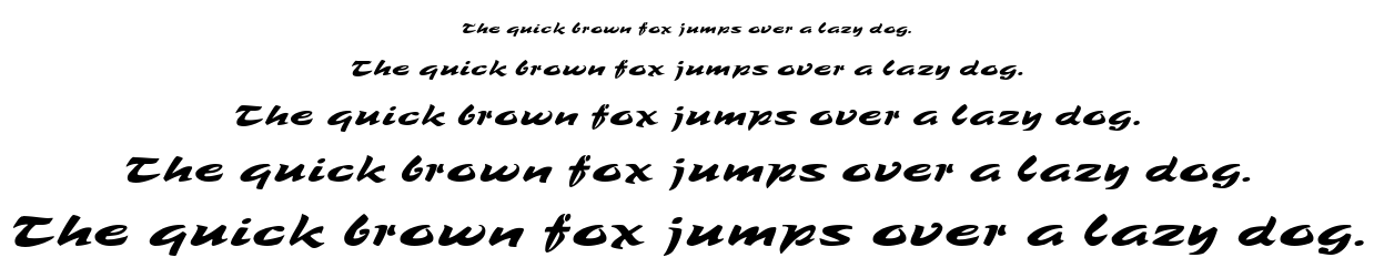 Tambo font