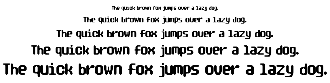 Tragic BRK font