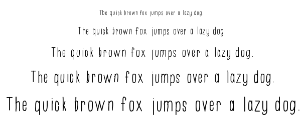 University font