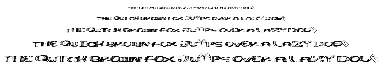 WideThin font