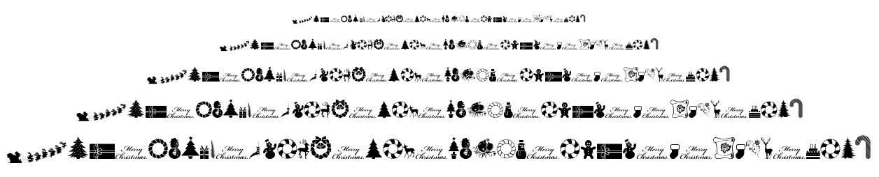 Xmas TFB Christmas font