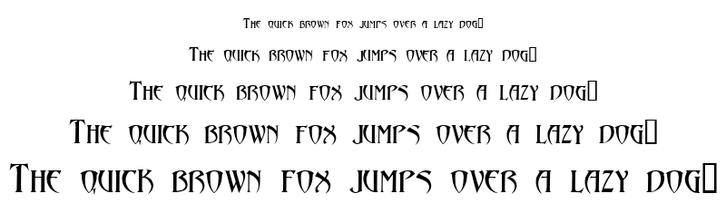 Abaddon font