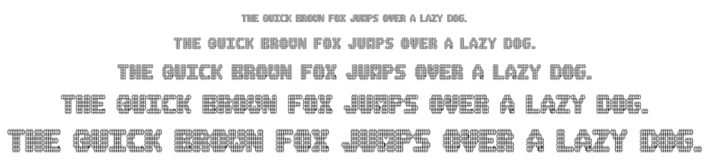 A.M.P. font