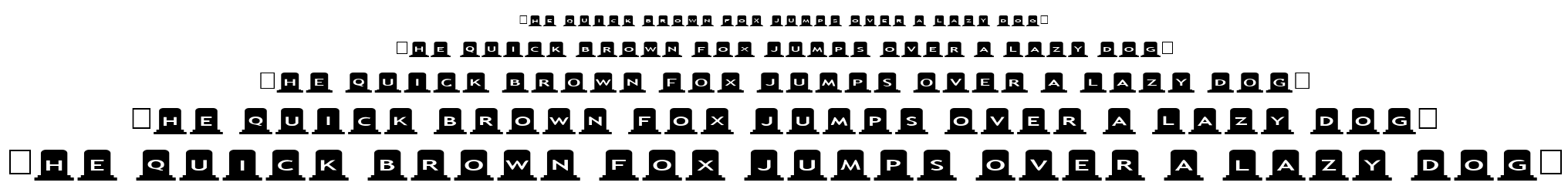 alphashapes gravestones font