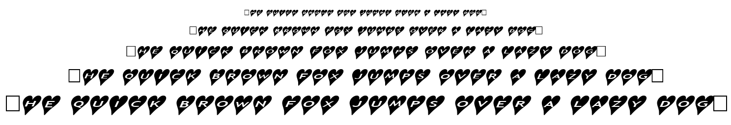 alphashapes hearts 2 font