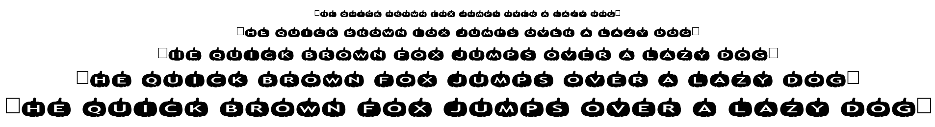 alphaahapes pumpkins font