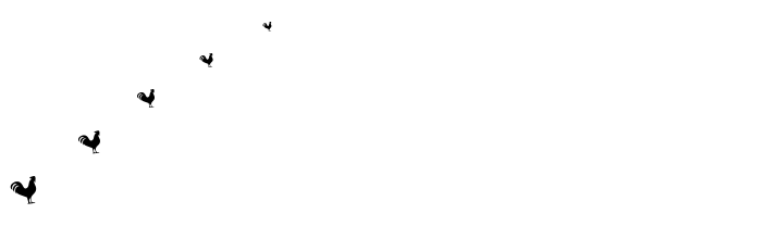 CHINESE ZODIAC TFB font