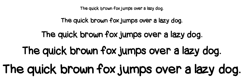 ChunkyNess font
