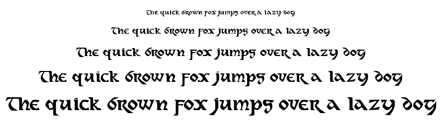 Dahaut font