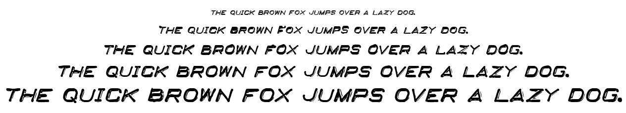 Embossing Tape font