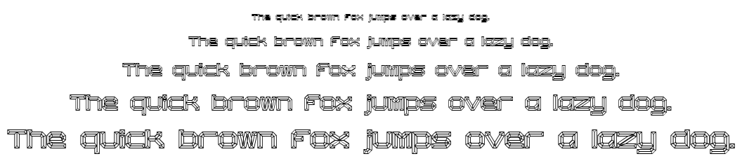 Heavy Bevel font