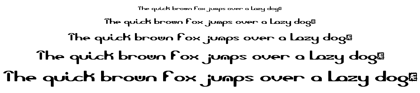 Opiated BRK font
