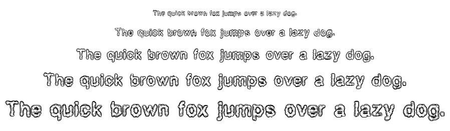 Pixel Krud font