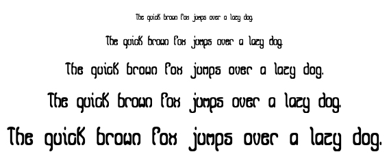 Queasy BRK font