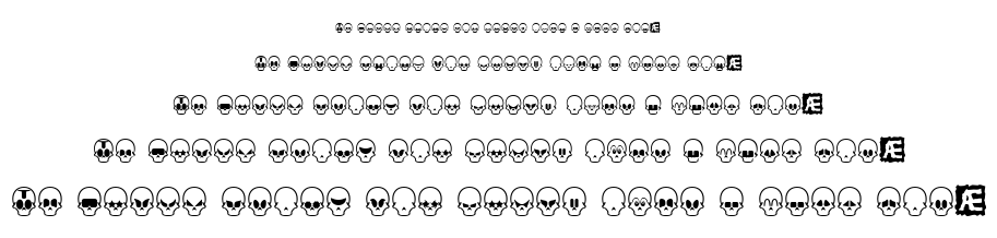 Skull Capz font