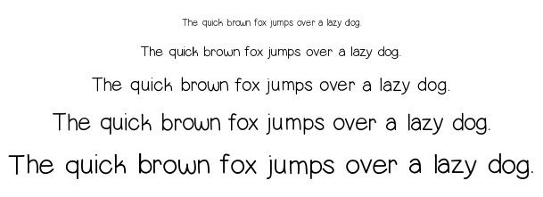 Sweetness :) font
