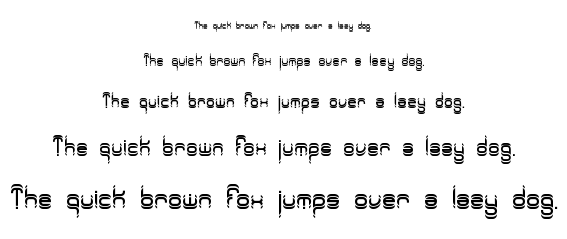 Synthetic BRK font