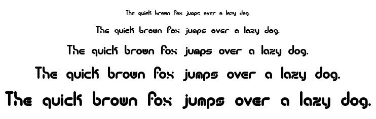 Techno Overload font
