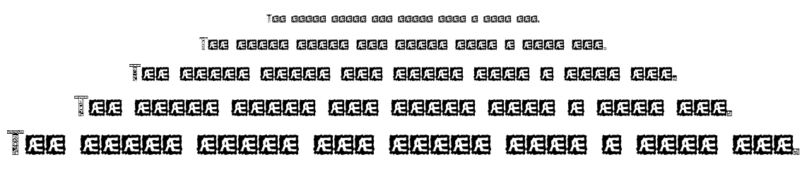 tetricide font
