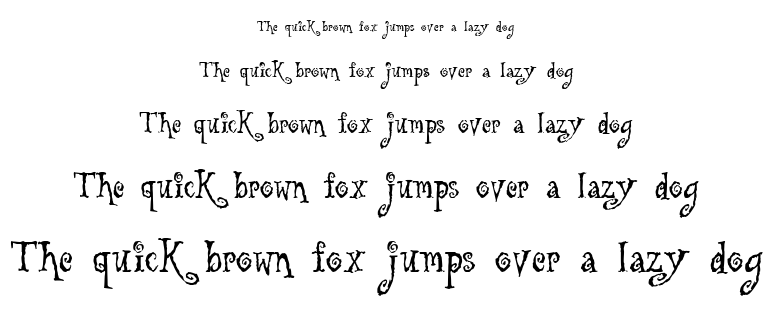 Tuscarora font