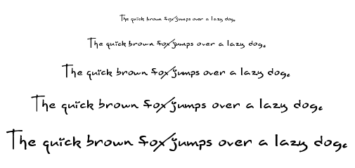 Maxine Script font
