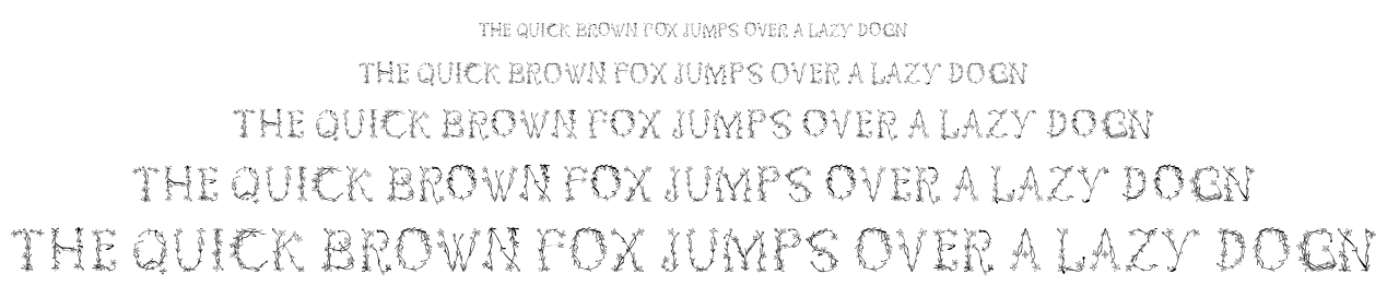Florabetic font