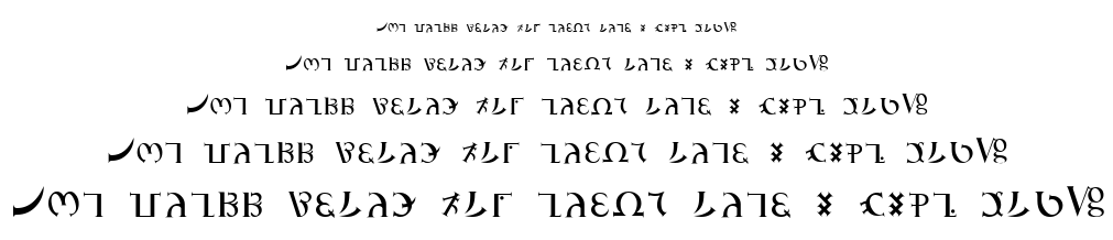 GD_Enochian font